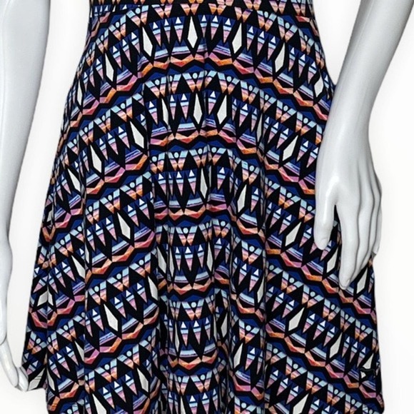 Victoria's Secret Pink Dress Womens XS‎ Black White Geometric Strappy Skater Y2K - Picture 6 of 7